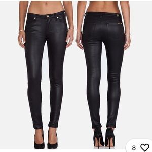 7 For All Mankind coated denim
